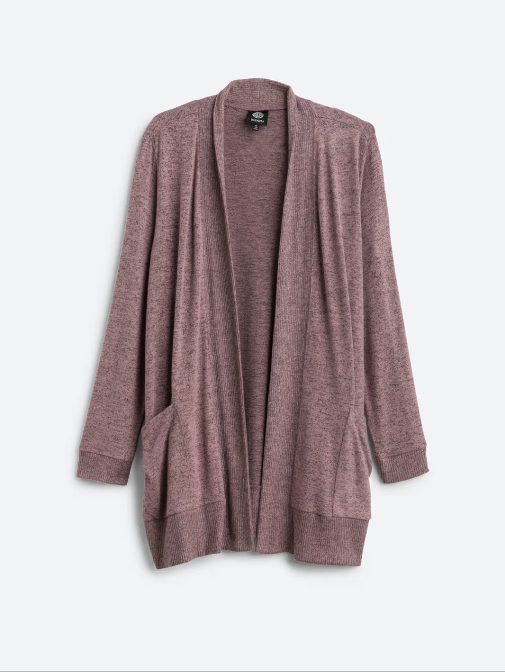 Bobeau Jemmy Brushed Open Pocket Cardigan